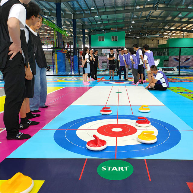 Dry land curling ball floor curling ball ball ice skating table simulated ice surface standard sports track land curling