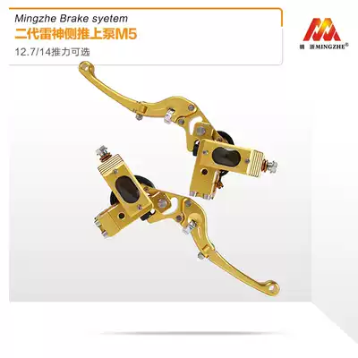 Factory direct power supply EMU brake pump modified calf turtle king motorcycle front and rear side push pump