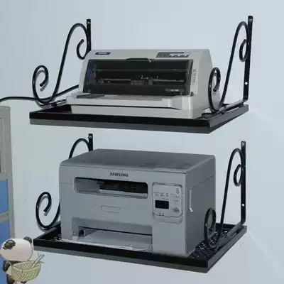 Printer shelf Wall office Wall-mounted wall-mounted wall-mounted Wall-mounted printer shelf Universal separator