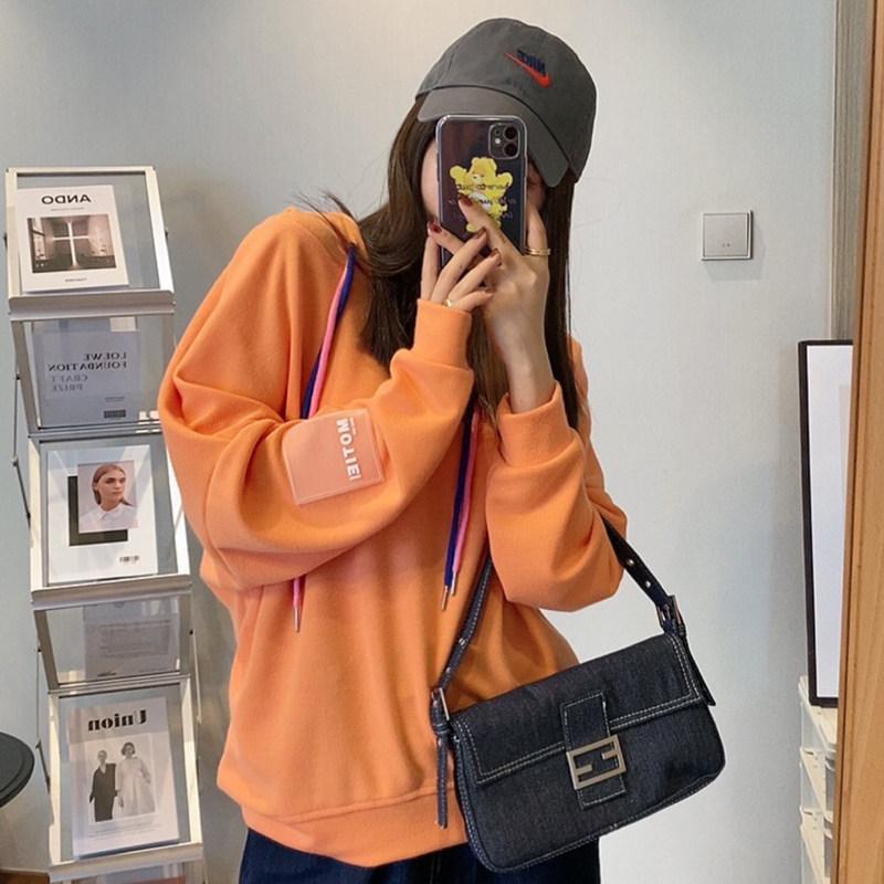 Last post MOTIE18 meters woolen sweater women's autumn and winter new loose hooded casual bf all-match long-sleeved top INS