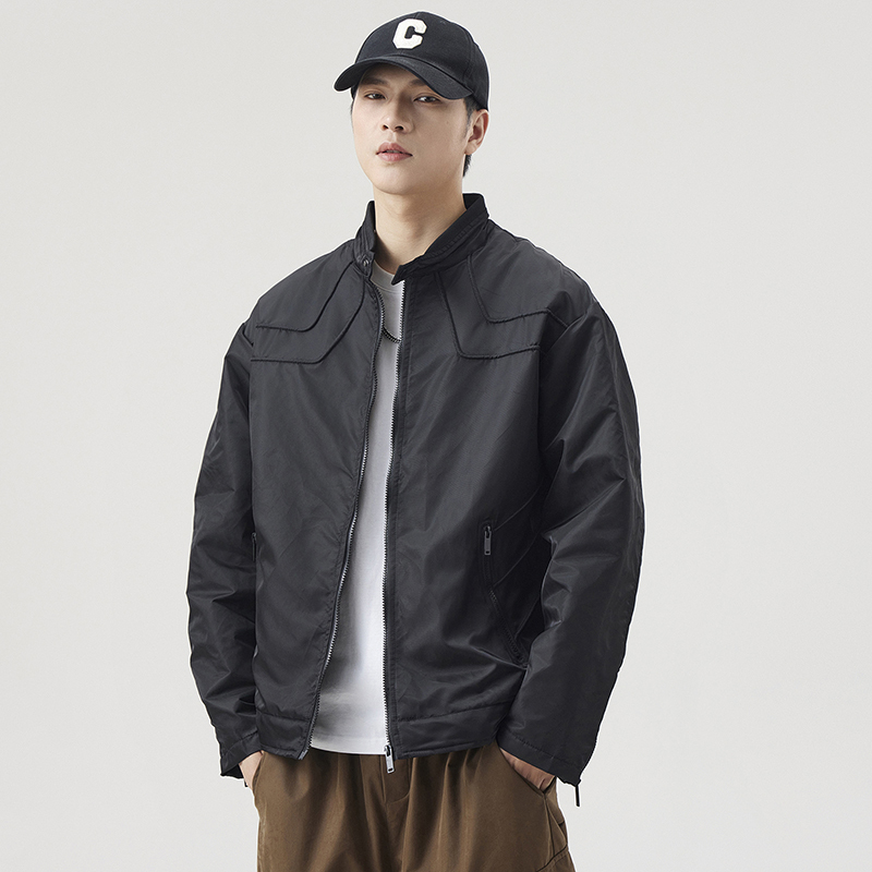 Bargain! over 1000 Items in Person! Professional Export-Grade Personalized Waterproof and Rainproof Men's Jacket, Loose and Stylish for Spring and Autumn