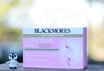 (Australia Direct Mail)Blackmores Womens Pregnancy Preparation Tablets Gold Nutrients 56 Conceive Well