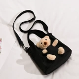 Модная небольшая небольшая сумка, универсальная сумка на одно плечо, брендовый шоппер, популярно в интернете, с медвежатами