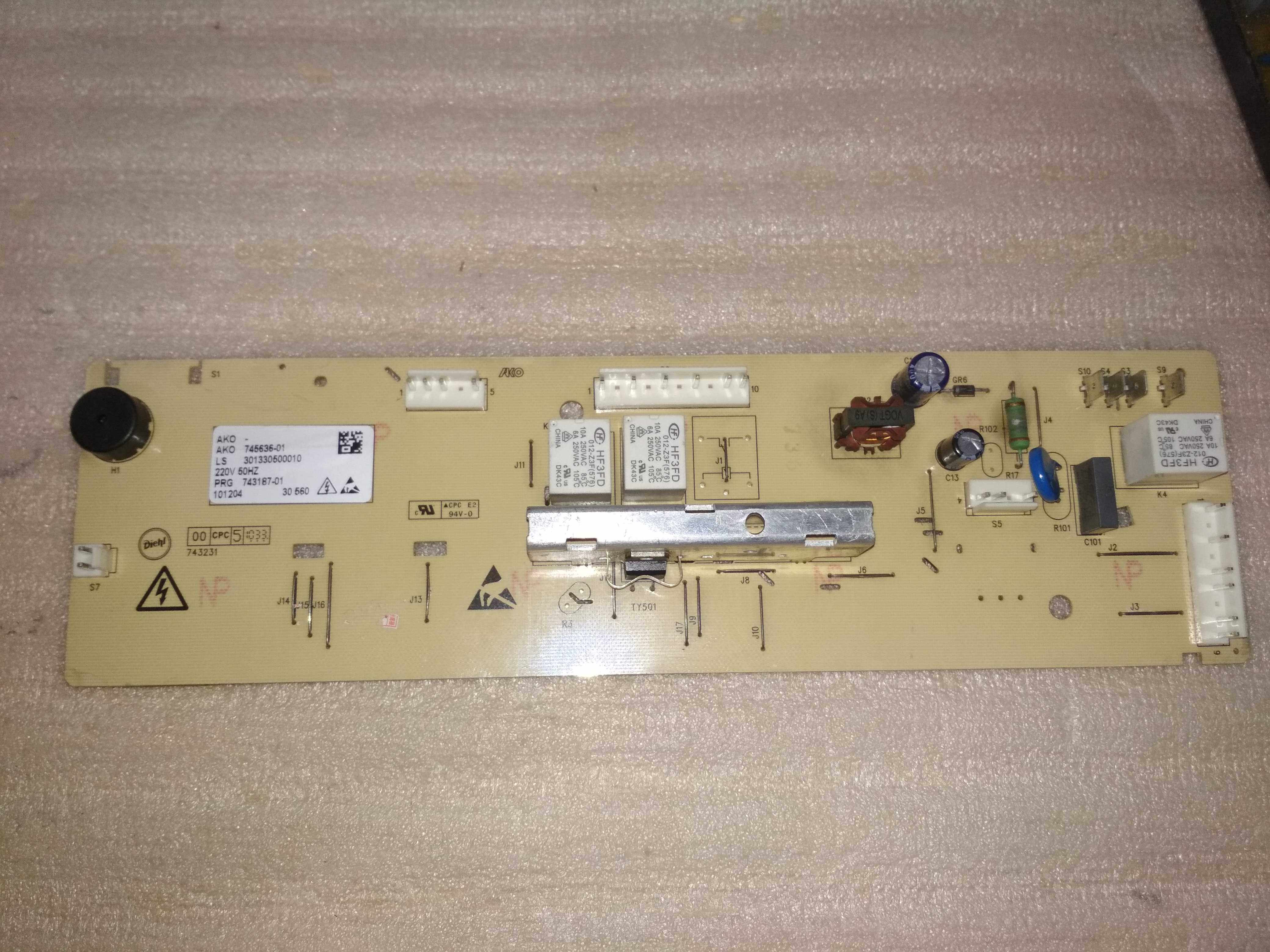 The main board of the roller washing machine MG53-8031 TG53-8028 motherboard 301330500010