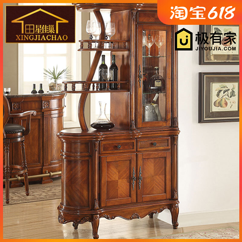 American Room Cabinet Solid Wood Shoes Cabinet Living-room Compartment Cabinet Door Hall Door Hall Cabinet Wine Cabinet Decorated Cabinet Dining Cabinet
