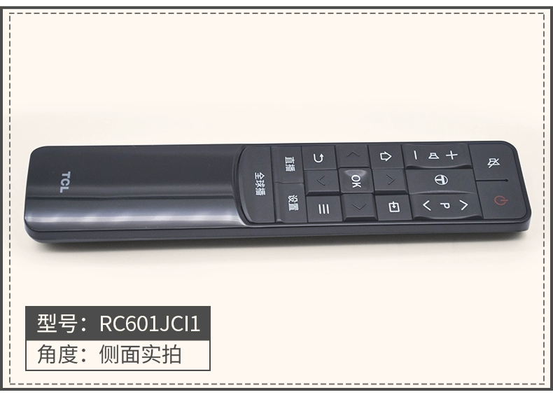 TV LCD thông minh gốc TCL Điều khiển từ xa phổ quát RC601JCI1 / I2 L43P2-UD D55A9C - TV
