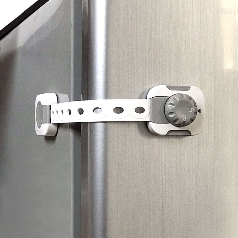 CHILD SAFETY LOCK PROTECTION DRAWER LOCK BABY ANTI-PINCH HAND MULTIFUNCTION BABY ANTI-OPEN REFRIGERATOR CABINET DOOR LOCK CATCH