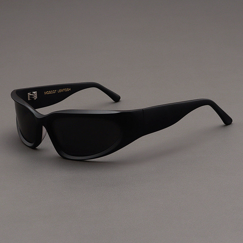 MOSCOT LEMTOSH Men's Retro Sports Sunglasses for Tennis and Outdoor Hiking Matte Polarized Sunglasses for Women