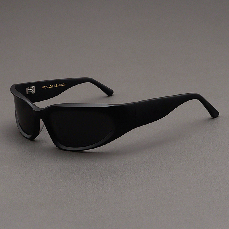 Moscot Lemtosh Sunglasses for Men, Tennis Sports Retro Glasses, Outdoor Mountaineering Frosted Polarized Sunglasses for Women