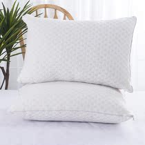 Hotel neck pillow core a pair of household single adult student dormitory pure white EPE washable pillow