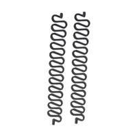 Косы рыбной кости [2 штуки]