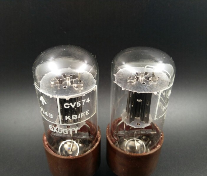 New original box British BMW for big shield GEC 6X5 CV574 EZ35 6Z5P vacuum tube Soviet Union 6U5C