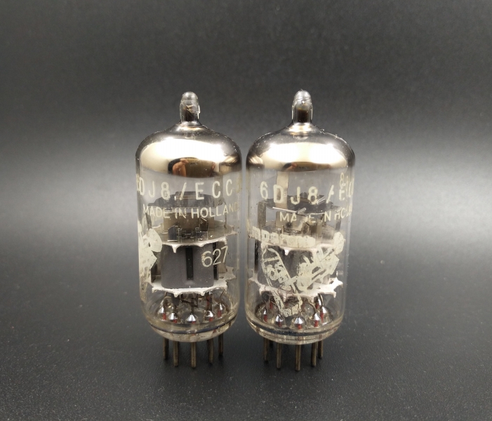 Brand new Dutch trumpet ECC88 E88CC 6DJ8 6922 6N11 Vacuum tube gold feet SQ Philip