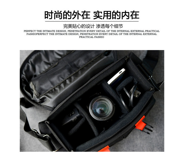 Canon SLR túi máy ảnh 70d 80D 77d700d 750d 6d 6d2 5d4 5d3 túi máy ảnh vai - Phụ kiện máy ảnh kỹ thuật số túi đeo chéo máy ảnh