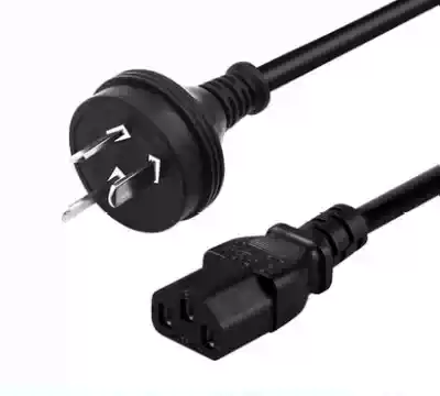 10A power cord three holes with plug American end matching IEC socket power filter