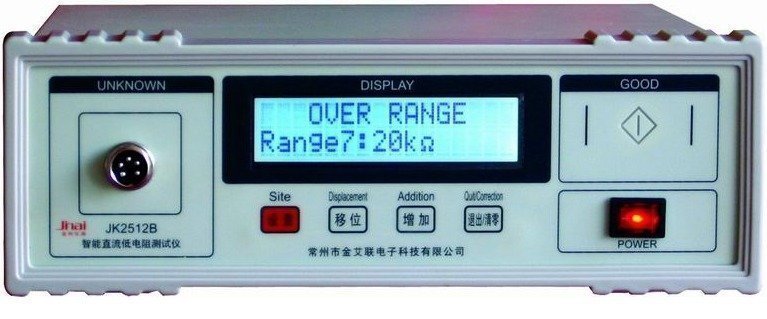 常州金科 JK2512B 直流低电阻测试仪 微欧计 欧姆计 液晶显示
