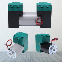 Double-head DC vacuum pump gas transmission electric silent medical beauty plastic diaphragm small mini air pump