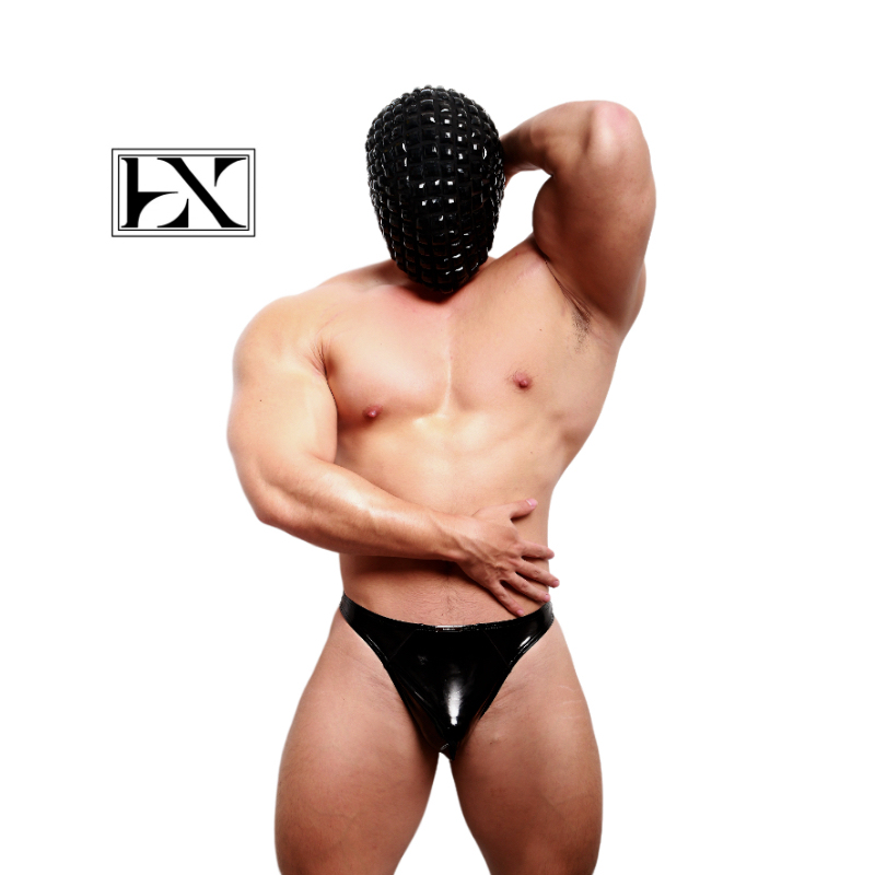 Men's Briefs [Limited Edition] Hx Desire Ice Silk Sharkskin Low-Rise Sexy Briefs