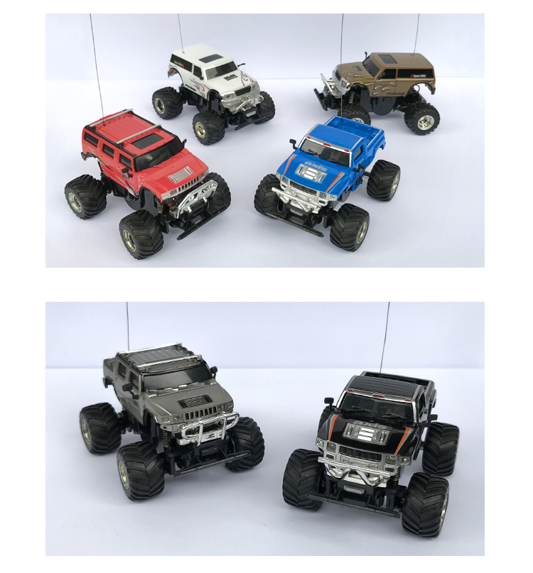 Great Wall siêu nhỏ không dây điều khiển từ xa xe off-road sạc xe di chuyển sáng tạo xe tăng nhỏ mới đồ chơi lạ đồ chơi gỗ