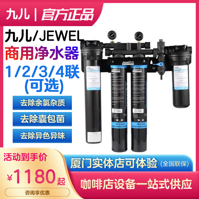 Jiuer Water Purifier Commercial Bar Large Flow Direct Drinking Single Double Triple Triple Four Milk Tea Cafe Hotel