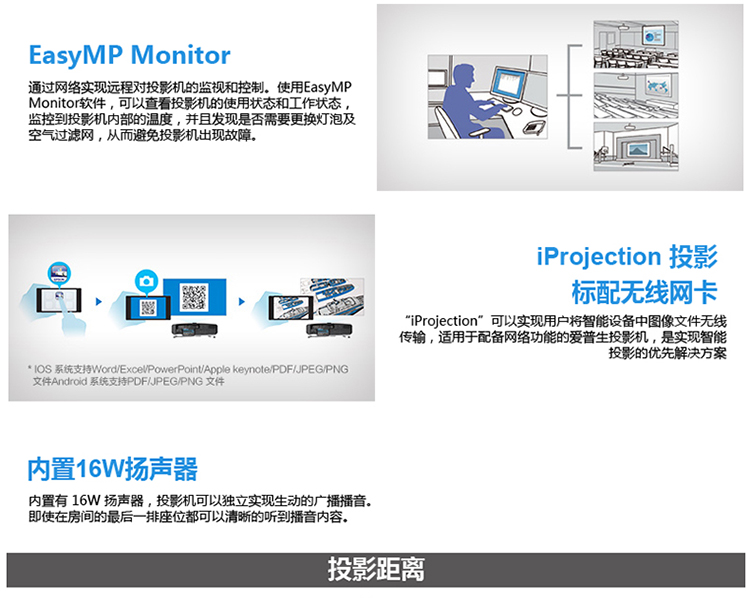 Máy tính bằng máy tính và Epson Epson CB-2155W Văn phòng