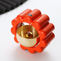 Eurostyle Wind Bell Creative Pure Copper Magnetic Attraction Doorbell Fridge with Joe Gift Open Door Prompt Cumin Bell Incoming Door Decoration