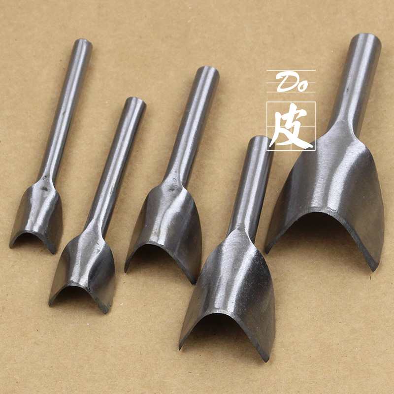 V-shaped punch belt punch belt Pointed arc tail punch belt Tail cut V-shaped punch belt cut tail cut manual belt