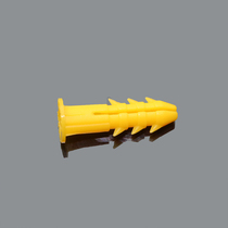 Barbed expansion tube 8 rubber plug plastic expansion plug yellow white transparent rubber granule wall plug expansion bolt M6M8