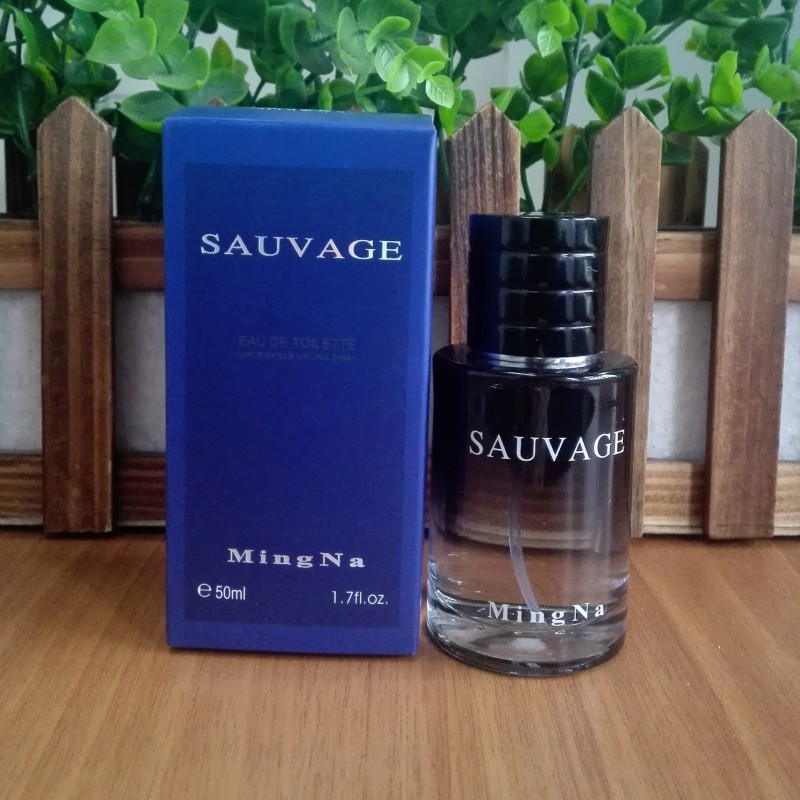 Nước hoa nam hoang dã MingNa Na Na Sauvage Lasting Light Fresh Fresh 50ml - Nước hoa nước hoa charme nữ