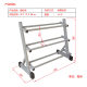 Dumbbell Rack for Home Use, Multifunctional, Detachable, Simple Dumbbell Stand, Small Three-Layer Iron Support, Fitness Equipment