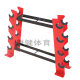 Dumbbell Rack for Home Use, Double-Layer Professional Kettlebell Rack, Multifunctional Small Display Rack for Fitness Equipment