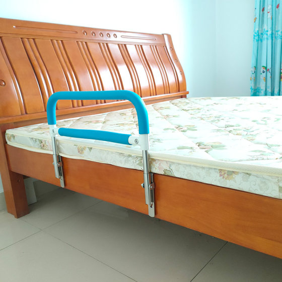 Bedside guard rails for the elderly to get up armrests, folding bed baffles for pregnant women to get up, assistive devices to prevent the quilt from falling off