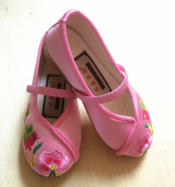 Chaussures enfants en tissu en satin pour printemps - semelle caoutchouc - Ref 1047312 Image 39