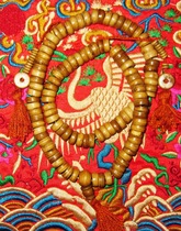 Yak bone Tibetan type 108 hand-held rosary