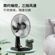 ພັດລົມໄຟຟ້າ desktop home silent students dormitory 16-inch large table fan desktop small fan shaking head turning page floor fan