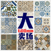 European style creative tiles 600x600 bathroom background wall tiles dining room living room personality color mosaic wall tiles