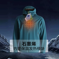 Бирюзовая флисовая куртка, свободный крой