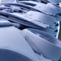 My luxury grade high end ~ worsted jacquard fabric ~ mens fashion business simple long sleeve shirt tide 4360