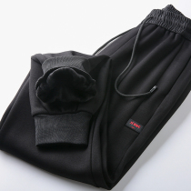 Warm but not bloated ~ ODM company single autumn and winter mens fashion slim-fitting pants casual pants tide 4127