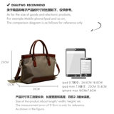 Вместительная и большая портативная сумка через плечо для путешествий, коллекция 2023, ткань оксфорд, из натуральной кожи