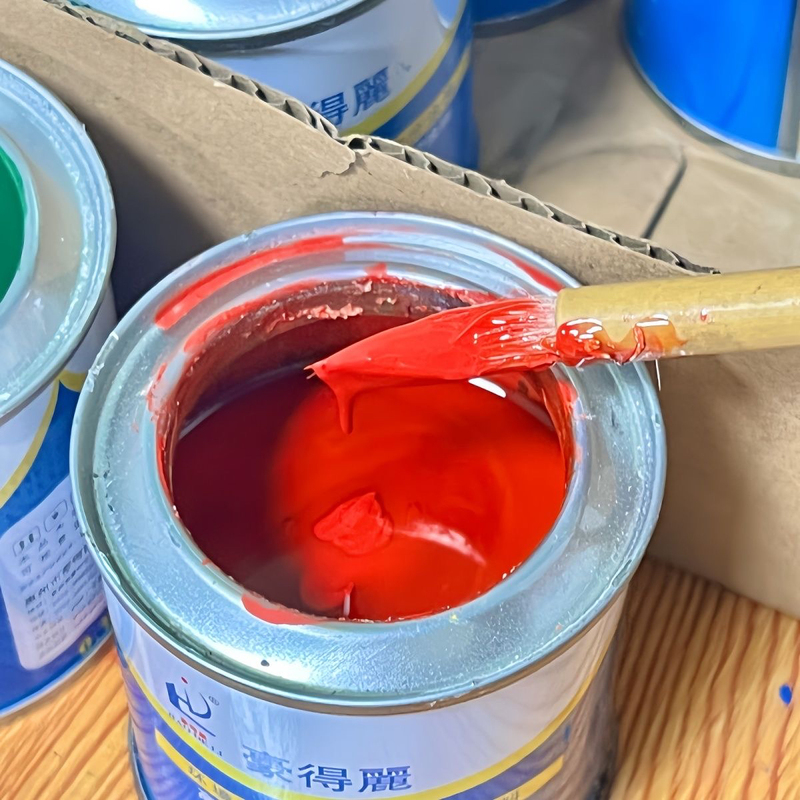 Oil-Based Writing Paint for Hand-Written Inscriptions, Furniture, Ironware, Plastic, Advertising Primer, Small Bottle Packaging, Special for Exterior Walls