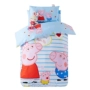 Chăn bông mẫu giáo ba mảnh cotton trẻ em lõi mùa đông chăn bé ngủ trưa sáu bộ vào vườn giường đặc biệt - Bộ đồ giường trẻ em 	chăn ga quây cũi cho bé	