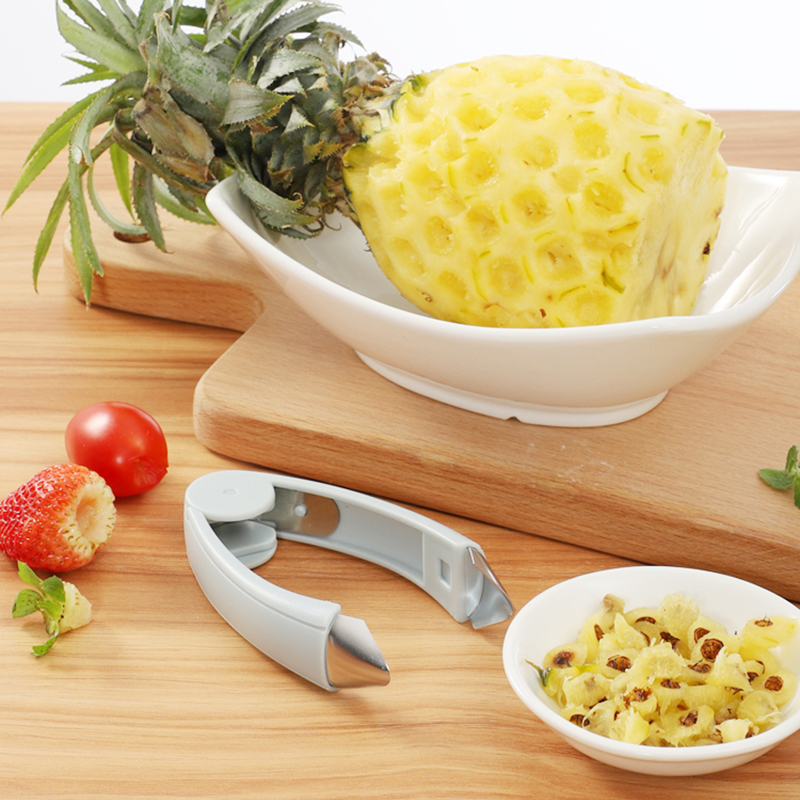 Stainless steel Pineapple Knife to eye instrumental clip Strawberry fetch Tomato Fruits and vegetables Dig Seeds Go To Stem Pineapple Digger Eye for Home