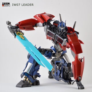 Iw07 Leader/Leader Figure Optimus Prime in Black/Red Color Is Now in Stock, Limited Quantity Available, Order Quickly!