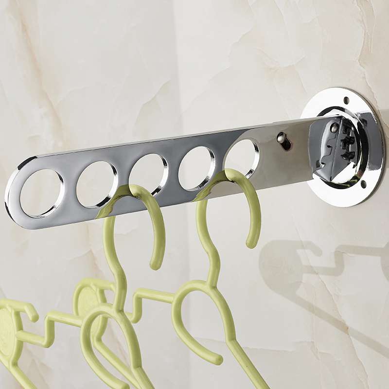 Wardrobe hanger hook Bathroom clothes hook Coat hook Wardrobe row hook Clothing store wall hanger hook trouser rack