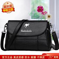 Genuine leather texture women's bag 2026 new crossbody bag women's fashion versatile single shoulder crossbody bag summer small bag