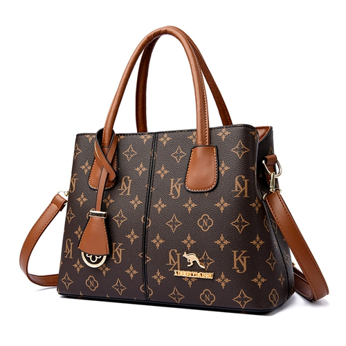 Вместительная и большая сумка через плечо для отдыха, из натуральной кожи