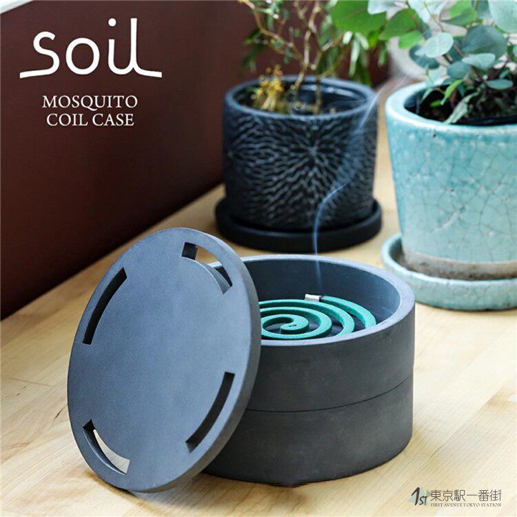 Япония покупка товаров soil япония Изготовление диатомовой земли для удаления влаги, коробка для спиралей от комаров, банка для спиралей от комаров. 