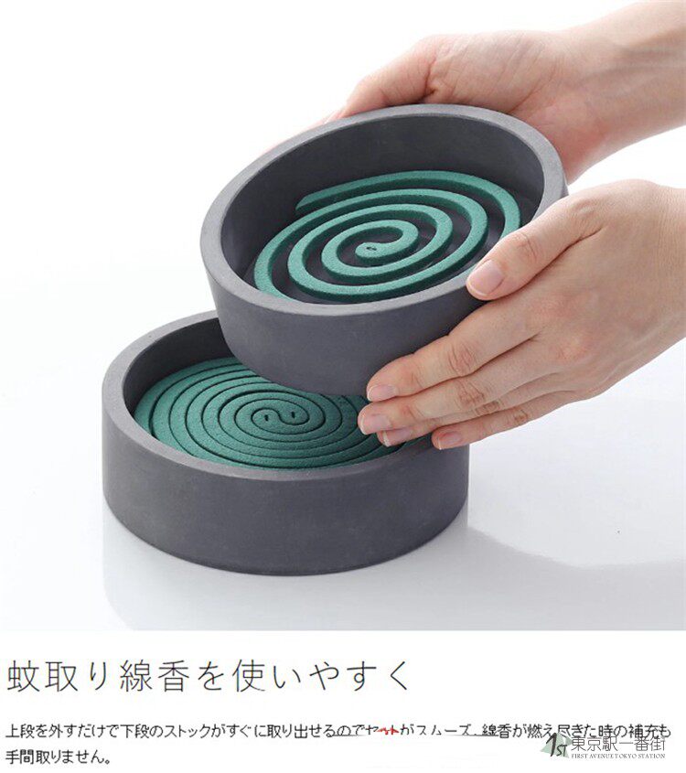 Япония покупка товаров soil япония Изготовление диатомовой земли для удаления влаги, коробка для спиралей от комаров, банка для спиралей от комаров. 