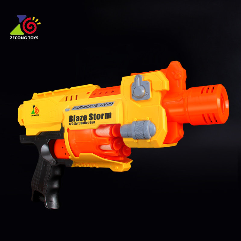 Boy toy 10-year-old 6 children electric hair soft slingshot capable of firing suction cup foam Bullets Vanguard Snatched 12-8